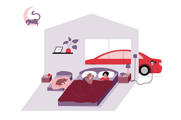 EV sleeping charge | CB | 576x384